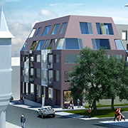 3d Rendering gebäude